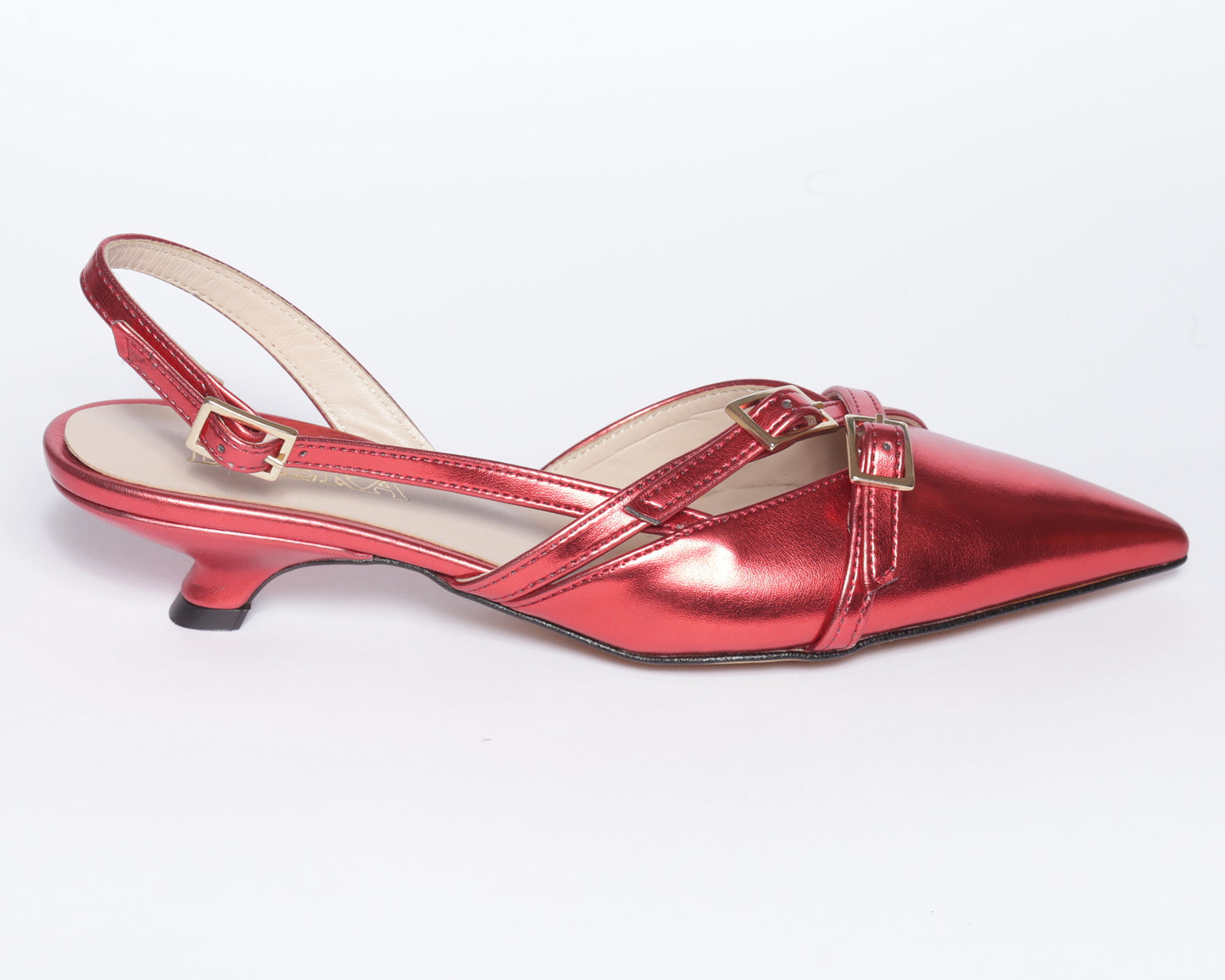 Lame Rosso - Sling Back