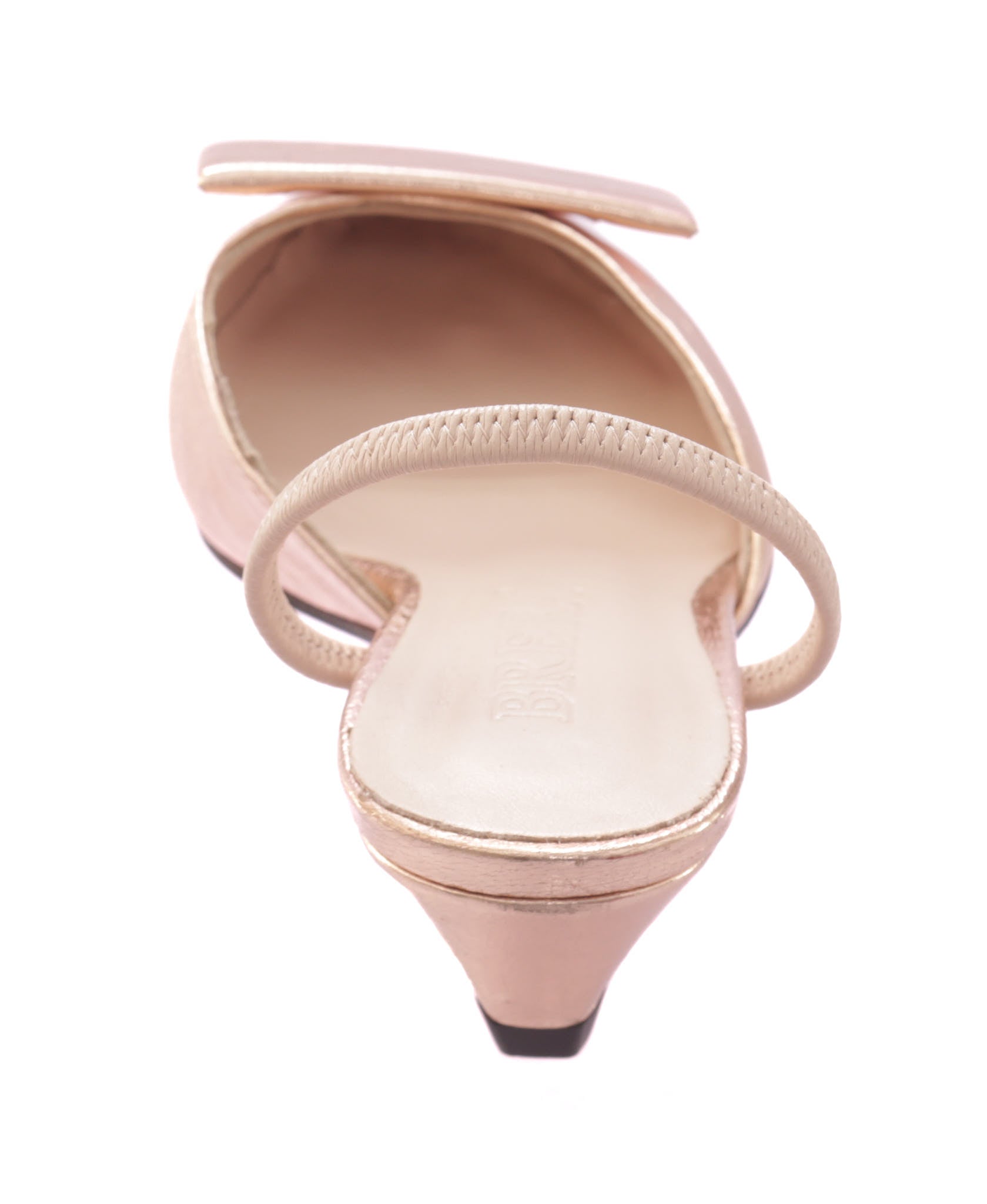 Brera Laminato Nude sandalo retro