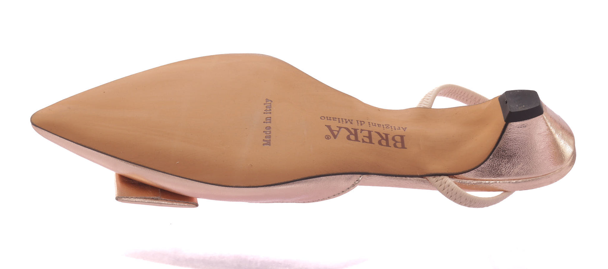 Brera Laminato Nude sandalo suola