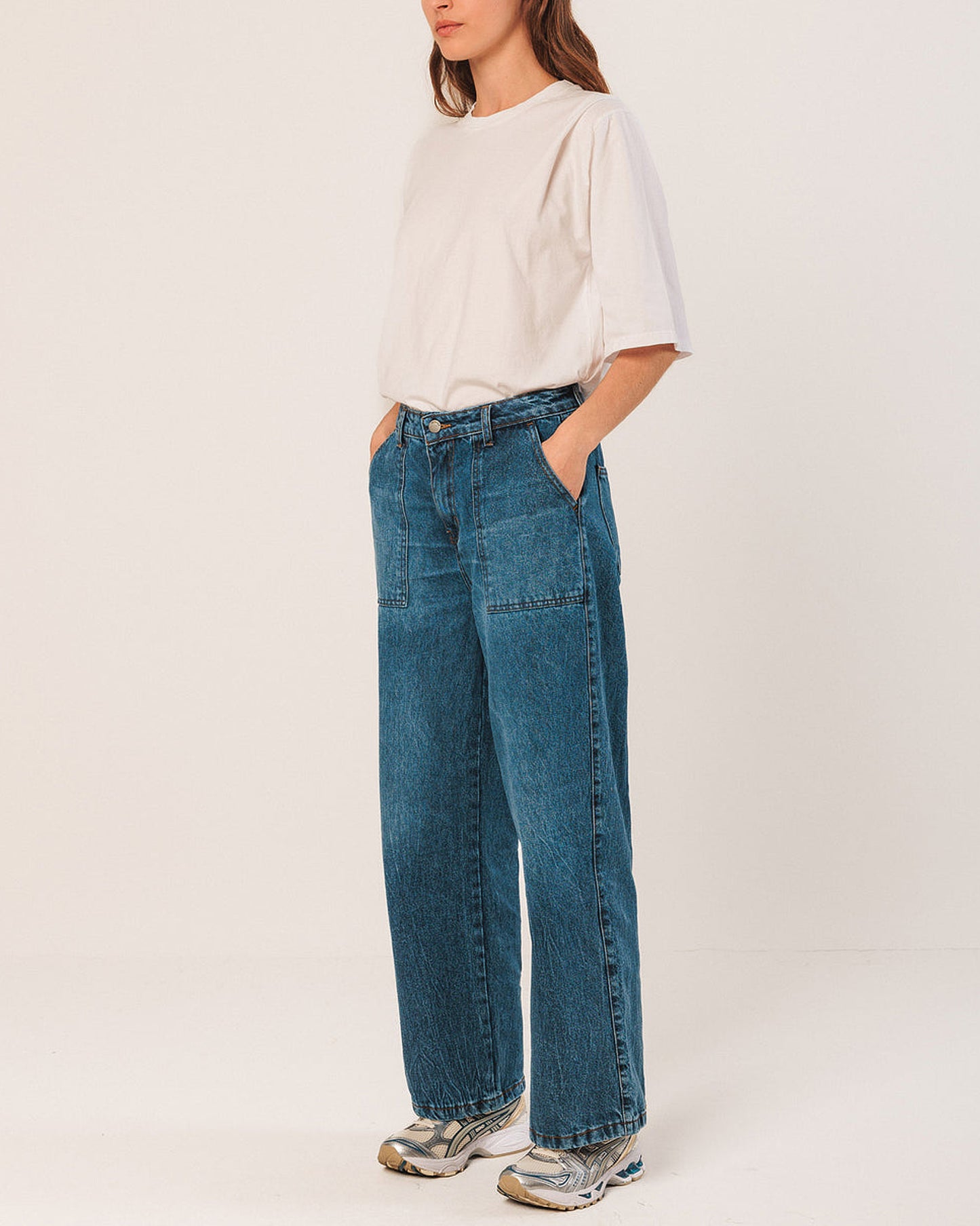 Denim 800 Washed Pantalone