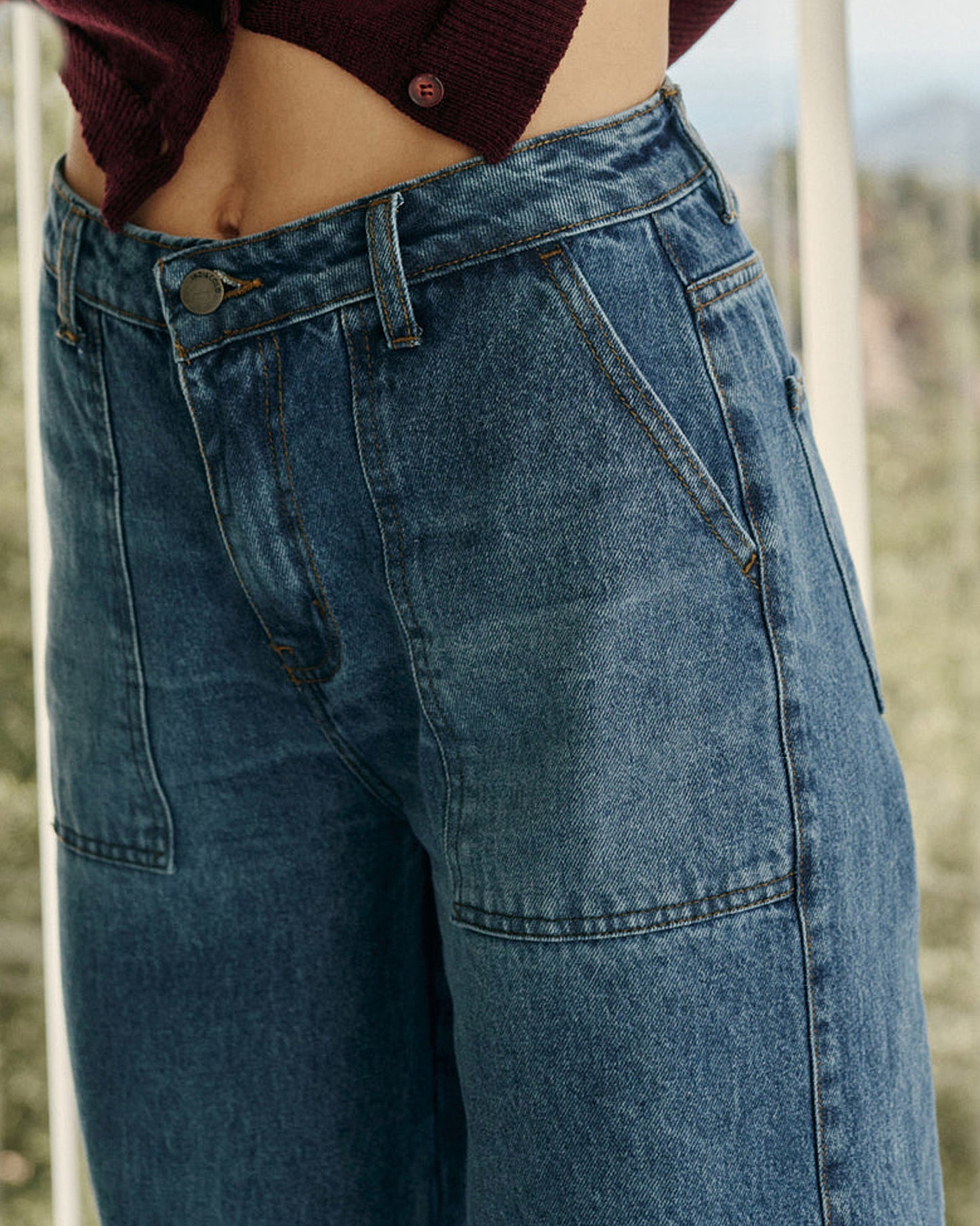 Denim 800 Washed Pantalone