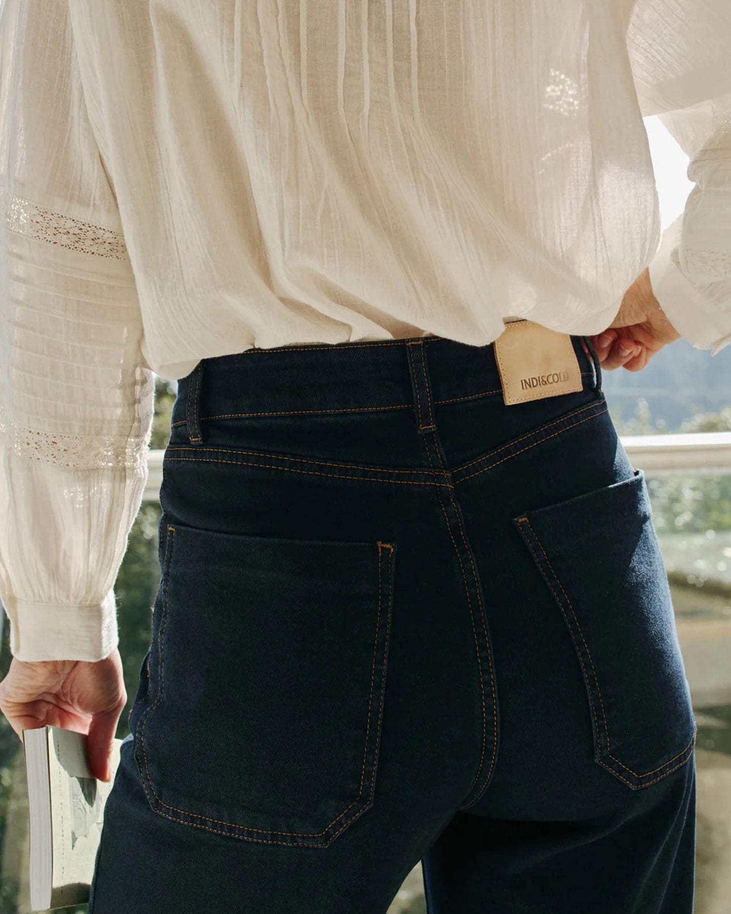 Denim 808 Navy Pantalone